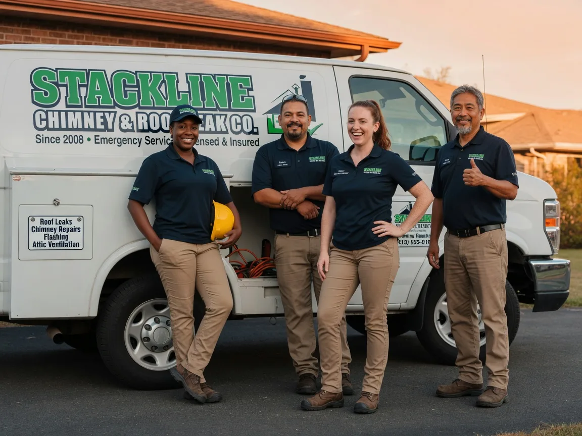 Chimney flashing repair company in West Pittsburg, PA